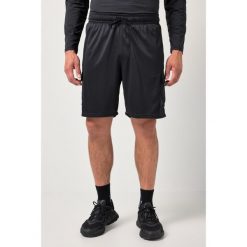 Męska Bermudy funkcyjne fitness oddychający materiał kieszenie cargo. Czarne spodnie sportowe męskie JAY-PI, m, bez wzorów, z materiału, na fitness i siłownię. Za 239.99 zł.