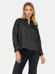 ONLY Koszula Lulu 15320864 Szary Regular Fit. Szare bluzki damskie Only, m, bez wzorów, z syntetyku, bez kołnierzyka, bez ramiączek. Za 79.99 zł.