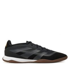 Buty do piłki nożnej adidas. Czarne buty sportowe męskie Adidas, bez zapięcia, do piłki nożnej. Za 259.99 zł.