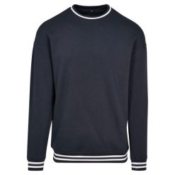 Bluza Dla Dorosłych Unisex College. Białe bluzy męskie BUILD YOUR BRAND, m, bez wzorów, bez kaptura. Za 163.99 zł.