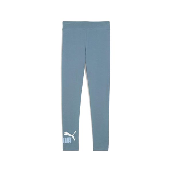 Legginsy dziewczęce Puma Logo 2 N°1. Niebieskie legginsy dla dziewczynek Puma, bez wzorów, z materiału, długie. Za 136.50 zł.