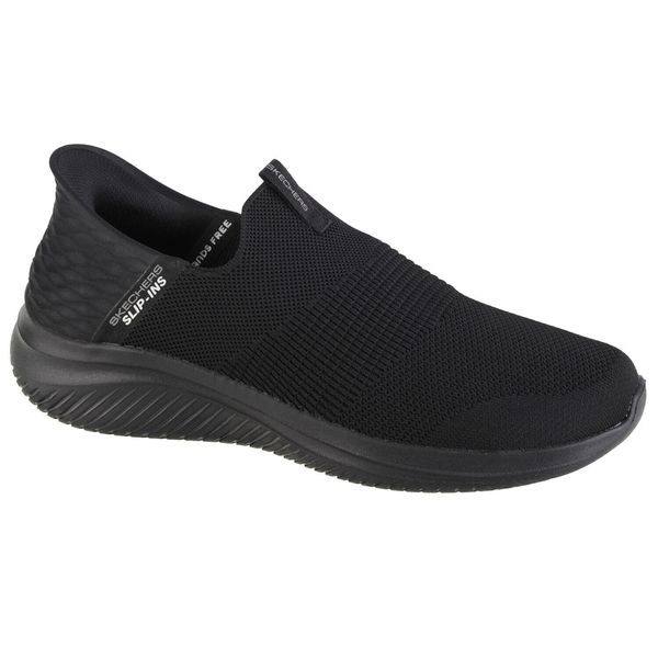 Buty sportowe Sneakersy męskie, Skechers Ultra Flex 3.0 Smooth Step. Niebieskie buty sportowe męskie Skechers, bez zapięcia, trekkingowe. W wyprzedaży za 372.40 zł.
