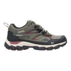Damskie buty do chodzenia Holcombe III Low. Zielone trekkingi damskie Regatta, trekkingowe. Za 286.00 zł.