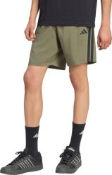 Adidas Spodenki męskie Essentials 3-Stripes Chelsea Lite Woven oliwkowe KY4154 2XL. Zielone krótkie spodenki sportowe męskie Adidas, m, bez wzorów. Za 128.51 zł.