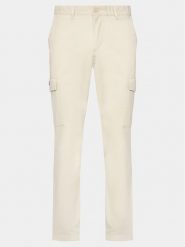 Tommy Jeans Spodnie materiałowe Austin DM0DM18940 Beżowy Slim Fit. Brązowe spodnie materiałowe męskie Tommy Jeans, m, bez wzorów, z bawełny. Za 359.99 zł.