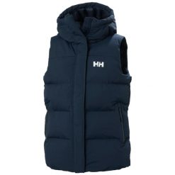 Damski kardigan puchowy Helly Hansen Adore. Niebieskie kardigany damskie Helly Hansen, m, bez wzorów, z polaru. Za 899.75 zł.