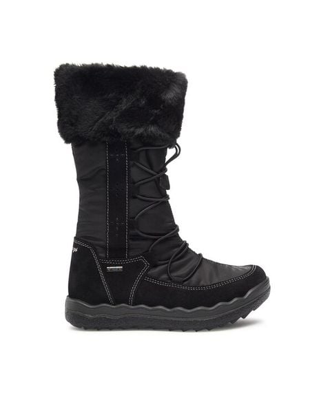 Primigi Kozaki GORE-TEX 4885133 S Czarny. Czarne buty zimowe dziewczęce Primigi, bez wzorów, z gore-texu, bez zapięcia. Za 349.99 zł.