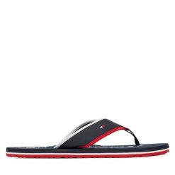 Japonki Tommy Hilfiger. Niebieskie klapki męskie Tommy Hilfiger. Za 169.99 zł.