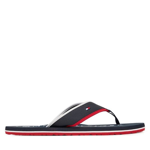 Japonki Tommy Hilfiger. Niebieskie klapki męskie Tommy Hilfiger. Za 104.99 zł.