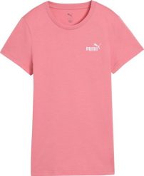 Puma Koszulka damska Puma ESS Small No.1 Logo Tee(s) różowa 682373 25 L. Czerwone t-shirty damskie Puma, l, bez wzorów, bez kołnierzyka. Za 96.11 zł.