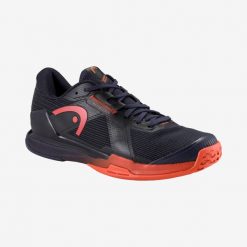 Buty do tenisa Head Sprint Pro 4.0. Czerwone buty sportowe męskie Head, bez zapięcia, do biegania. W wyprzedaży za 612.00 zł.