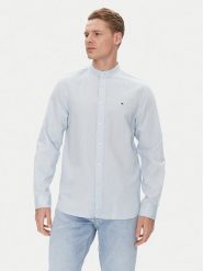 Tommy Hilfiger Koszula MW0MW40716 Błękitny Regular Fit. Niebieskie koszule męskie Tommy Hilfiger, m, bez wzorów, z bawełny, bez kołnierzyka, bez ramiączek. Za 309.99 zł.