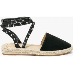 Answear - Espadryle Miss Sophia. Szare espadryle damskie ANSWEAR, z materiału. W wyprzedaży za 69.90 zł.