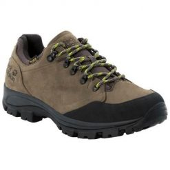 Buty trekkingowe męskie Jack Wolfskin Rebellion Texapore Low. Brązowe trekkingi męskie Jack Wolfskin, trekkingowe. Za 826.00 zł.