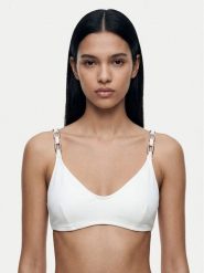 MICHAEL Michael Kors Góra od bikini MM06307 Biały. Białe bikini damskie MICHAEL Michael Kors, s, bez wzorów. Za 375.99 zł.