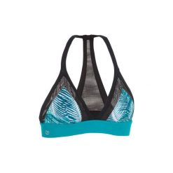 Góra kostiumu kąpielowego ISA BONDI damska. Niebieskie koszulki sportowe damskie OLAIAN, bez wzorów, z elastanu. Za 79.99 zł.