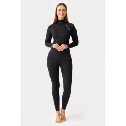 Bielizna termoaktywna narciarska damska Rough Radical Protective. Czarna bielizna termoaktywna damska ROUGH RADICAL, s, bez wzorów, bez ramiączek. W wyprzedaży za 161.42 zł.