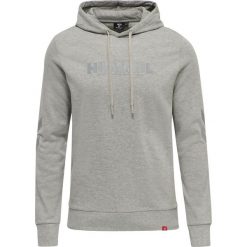 Bluza z kapturem Hummel Legacy Logo Plus. Szare bluzy męskie Hummel, xl, bez wzorów, z kapturem. Za 203.50 zł.
