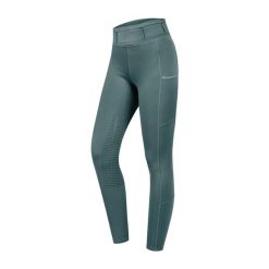 Dziewczęce legginsy jeździeckie z pełną przyczepnością ELT Ella Glam. Zielone legginsy dla dziewczynek ELT, bez wzorów, z dzianiny. Za 312.50 zł.