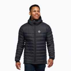 Kurtka puchowa męska Black Diamond Access Down Hoody. Czarne kurtki męskie Black Diamond, m, bez wzorów, z puchu, trekkingowe. Za 1,159.00 zł.