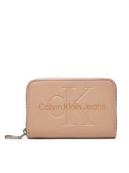 Calvin Klein Jeans Portfel Zip Around Mono K60K612255 Kolorowy. Portfele damskie Calvin Klein Jeans, bez wzorów, z jeansu. Za 129.99 zł.