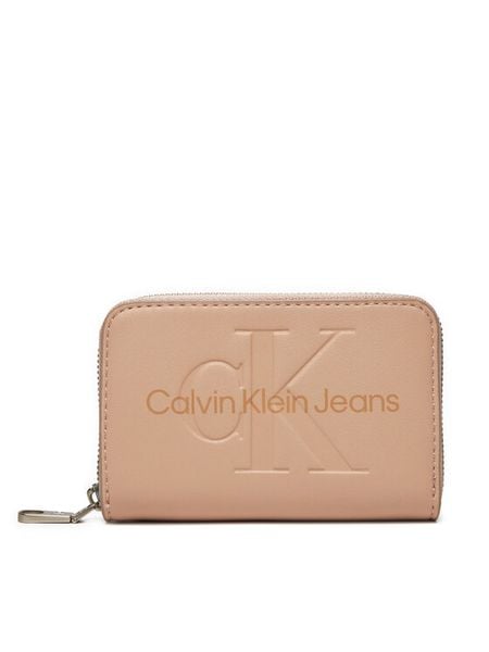 Calvin Klein Jeans Portfel Zip Around Mono K60K612255 Kolorowy. Portfele damskie Calvin Klein Jeans, bez wzorów, z jeansu. Za 109.99 zł.