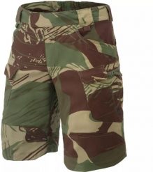 UTS (Urban Tactical Shorts) 11'' - PolyCotton Stretch Ripstop - Rhodesian camo - XXXL/Regular. Zielone krótkie spodenki sportowe męskie HELIKON, m, bez wzorów. Za 302.57 zł.