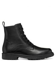 Geox Trzewiki U Lagorai + Grip B Abx U66HQC 00043 C9999 Czarny. Czarne botki męskie Geox, bez wzorów, bez zapięcia. Za 819.99 zł.