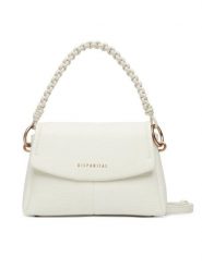 Hispanitas Torebka BV264536 Kremowy. Białe torebki do ręki damskie Hispanitas, bez wzorów, ze skóry, bez dodatków. Za 439.99 zł.