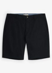 Bermudy ze stretchem i elastyczną wstawką w talii, regular fit. Niebieskie szorty męskie bonprix, m, bez wzorów. Za 119.99 zł.