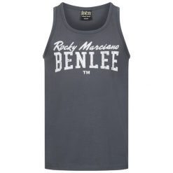 Tank top Benlee Woburn. Białe t-shirty męskie BENLEE, m, bez wzorów, z bawełny, bez kołnierzyka. Za 137.50 zł.