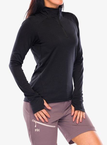 Bluza z zamkiem 1/2 damska Helly Hansen LIFA Tech Lite 1/2 Zip. Czarne bluzy damskie Helly Hansen, xs, bez wzorów, z materiału, bez kaptura. Za 341.50 zł.