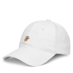 Czapka z daszkiem Tommy Hilfiger. Białe czapki i kapelusze damskie Tommy Hilfiger, bez wzorów. Za 229.99 zł.