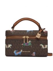 MICHAEL Michael Kors Torebka 32R6GQ1C0U Brązowy. Brązowe torebki do ręki damskie MICHAEL Michael Kors, bez wzorów, ze skóry, bez dodatków. Za 989.99 zł.