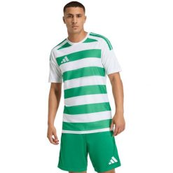 Koszulka męska adidas Hooped 26 Jersey. Czarne koszulki sportowe męskie Adidas, m, bez wzorów, z jersey, bez kołnierzyka, bez ramiączek, na fitness i siłownię, climacool (adidas). Za 99.00 zł.