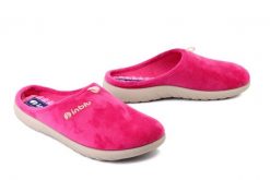 INBLU ET-37 005 ciemny róż, kapcie damskie. Czerwone kapcie damskie Inblu, bez wzorów, z tkaniny. Za 66.74 zł.