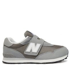 Sneakersy New Balance. Szare trampki i tenisówki chłopięce New Balance, bez wzorów, bez zapięcia. Za 199.99 zł.