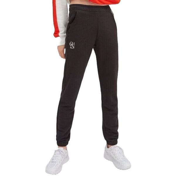 Spodnie damskie O'Neill Trend Jogger. Czarne spodnie materiałowe damskie O'Neill, s, bez wzorów, z bawełny. Za 290.00 zł.
