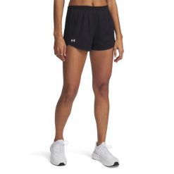 Szorty damskie Under Armour Tech™ Mesh Play Up. Czarne szorty sportowe damskie Under Armour, bez wzorów, z meshu, sportowe, na fitness i siłownię. Za 165.50 zł.