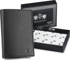 Zagatto Portfel męski Zagatto ZG-N4-F2 RFID. Portfele męskie Zagatto, bez wzorów. Za 58.90 zł.