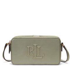 Torebka LAUREN RALPH LAUREN. Zielone listonoszki damskie Lauren Ralph Lauren, bez wzorów, bez dodatków. Za 579.99 zł.