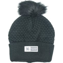 Fasola DC Shoes Splendid Beanie, Kobiety. Czarne czapki i kapelusze damskie DC Shoes, na zimę, bez wzorów, sportowe. Za 109.99 zł.