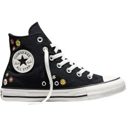 Buty sportowe Converse Chuck Taylor All Star. Czarne obuwie sportowe damskie Converse, bez wzorów, retro, bez zapięcia. Za 590.00 zł.
