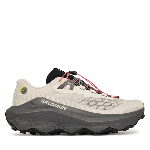Buty do biegania Salomon. Białe buty sportowe męskie Salomon, bez zapięcia, do biegania. Za 649.99 zł.