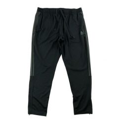 Second life - Spodnie dresowe męskie slim tapered - Stan bardzo dobry. Czarne spodnie sportowe męskie Adidas, m, bez wzorów, z dresówki, do biegania. Za 106.46 zł.