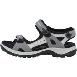 Buty do chodzenia damskie Ecco Offroad Titanium. Szare obuwie sportowe damskie ecco, na lato, trekkingowe. Za 611.00 zł.