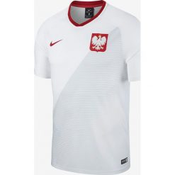 Nike Koszulka piłkarska Reprezentacji Polski FTBL Top SS Home biała r. XL (893891 100). T-shirty i topy dla dziewczynek marki Nike. Za 180.11 zł.