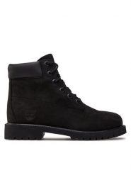 Timberland Trapery 6In Prem 12907/TB0129070011 Czarny. Czarne buty zimowe chłopięce Timberland, bez wzorów, z nubiku, bez zapięcia. Za 599.99 zł.