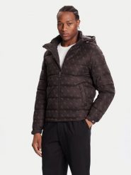 Guess Kurtka zimowa M5BL0B W2322 Brązowy Relaxed Fit. Brązowe kurtki męskie Guess, na zimę, m, z aplikacjami, z syntetyku, bez kaptura. Za 1,059.00 zł.