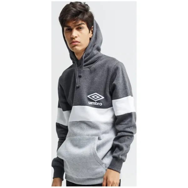 Umbro Bluza Panelled O.t.h. , szary, rozmiar S. Szare bluzy męskie Umbro, m, bez wzorów, z bawełny, z kapturem. W wyprzedaży za 103.99 zł.